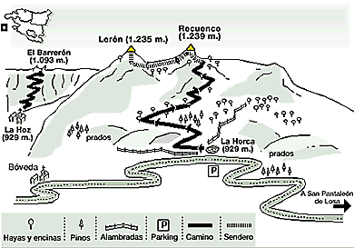 ruta La cima de Valderejo